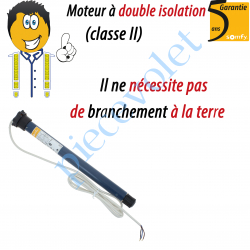 1023035 Moteur Mars C2 9/14 Avec Tête & Crabot LT 50 sans Mds Double Isolation Classe II