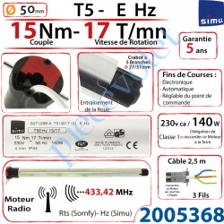 2005368 Moteur Simu Radio E Hz 15/17 T5