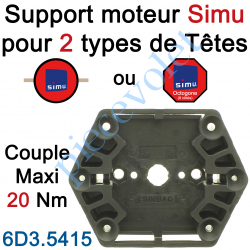 6D3.5415 Support Moteur Universel T5