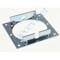 9530018 Support Moteur T6 Plaque 100 x 100 4 Trous ø 5,5 Fraisés