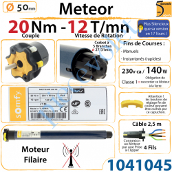 Moteur Météor 20/12 (Moteur Plus Silencieux que la...