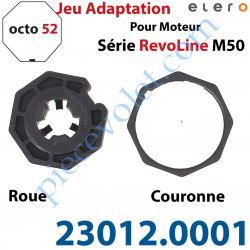 Jeu d'Adaptation pour Moteur Elero Série RevoLine M 50 au...