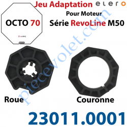 Jeu d'Adaptation pour Moteur Elero Série RevoLine M 50 au...