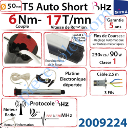 Moteur Electronique Radio à retour d'information T5 Auto...